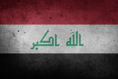 the Iraq flag
