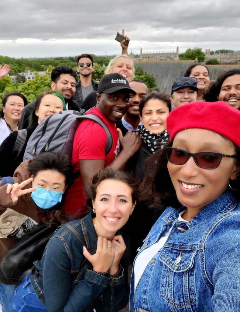 International students on day trip to Cambridge