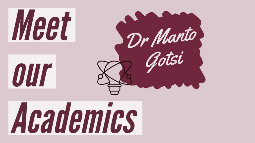 Meet our Academics: Dr Manto Gotsi